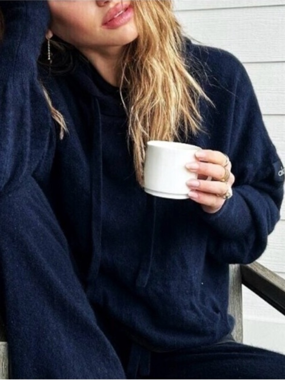 ALO YOGA Cashmere Jet Set Hoodie
